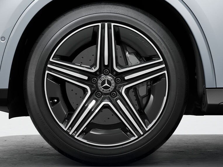 Remsysteem van de Mercedes-Benz GLC Coupé.