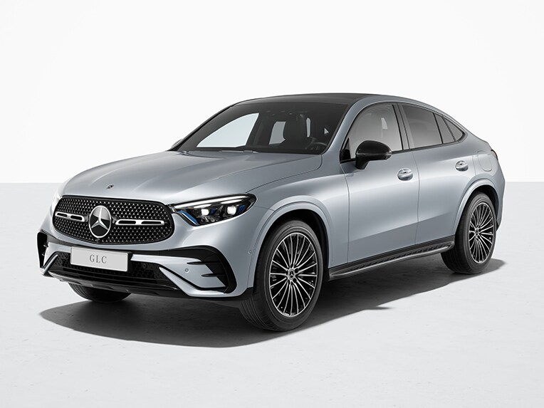 La Mercedes GLC Coupé AMG Line.