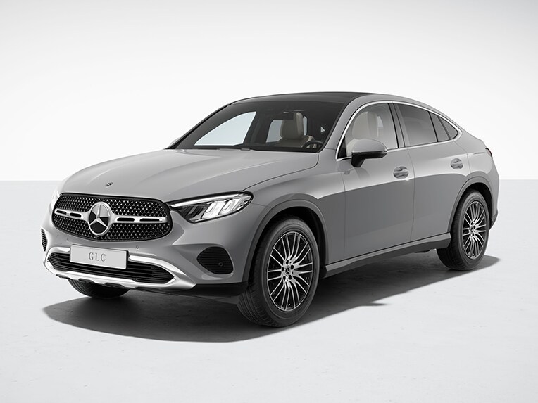 La Mercedes-Benz GLC Coupé avec ligne d'équipement AVANTGARDE.