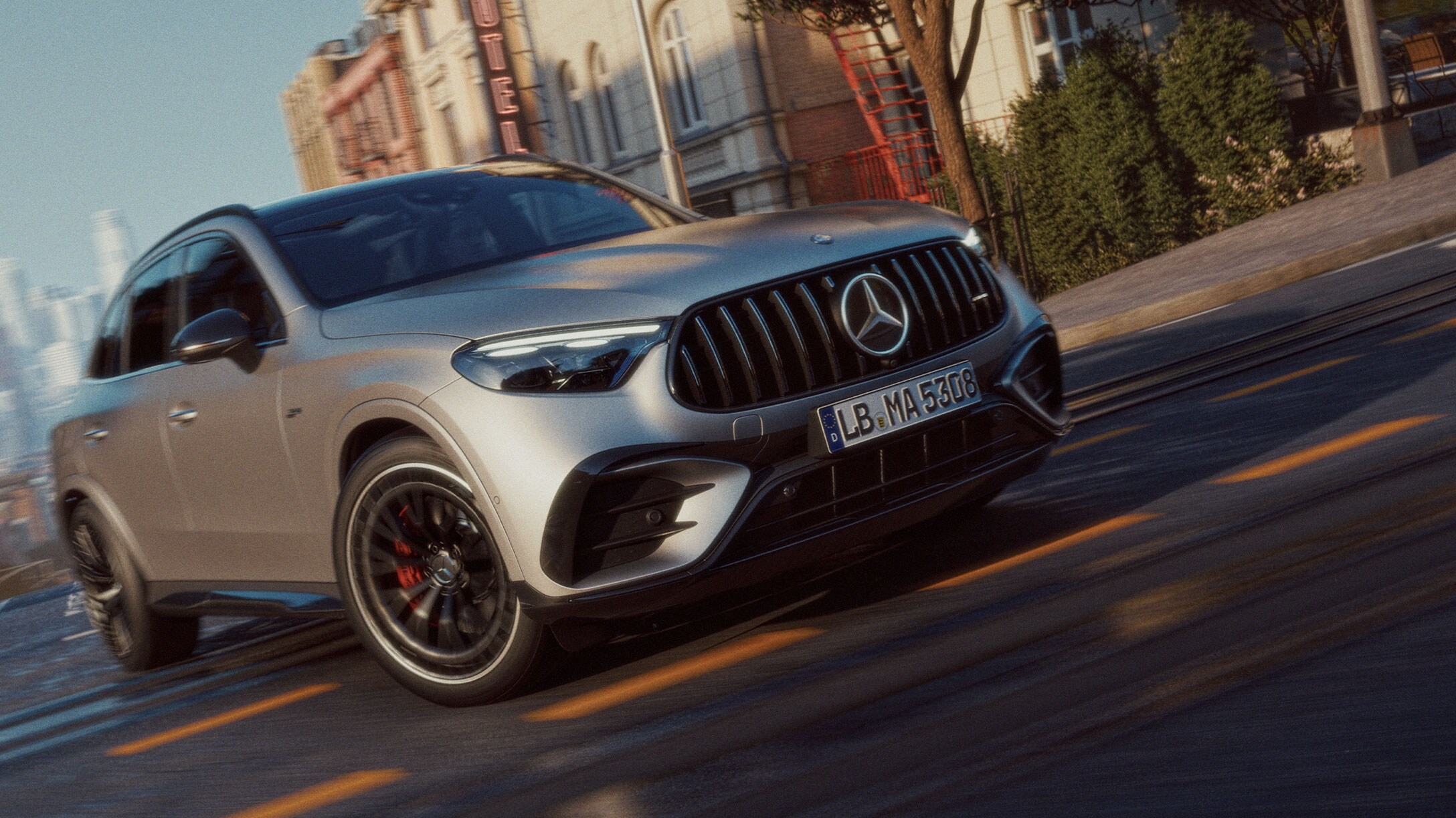 Nightpakket II van de nieuwe Mercedes-AMG GLC SUV.