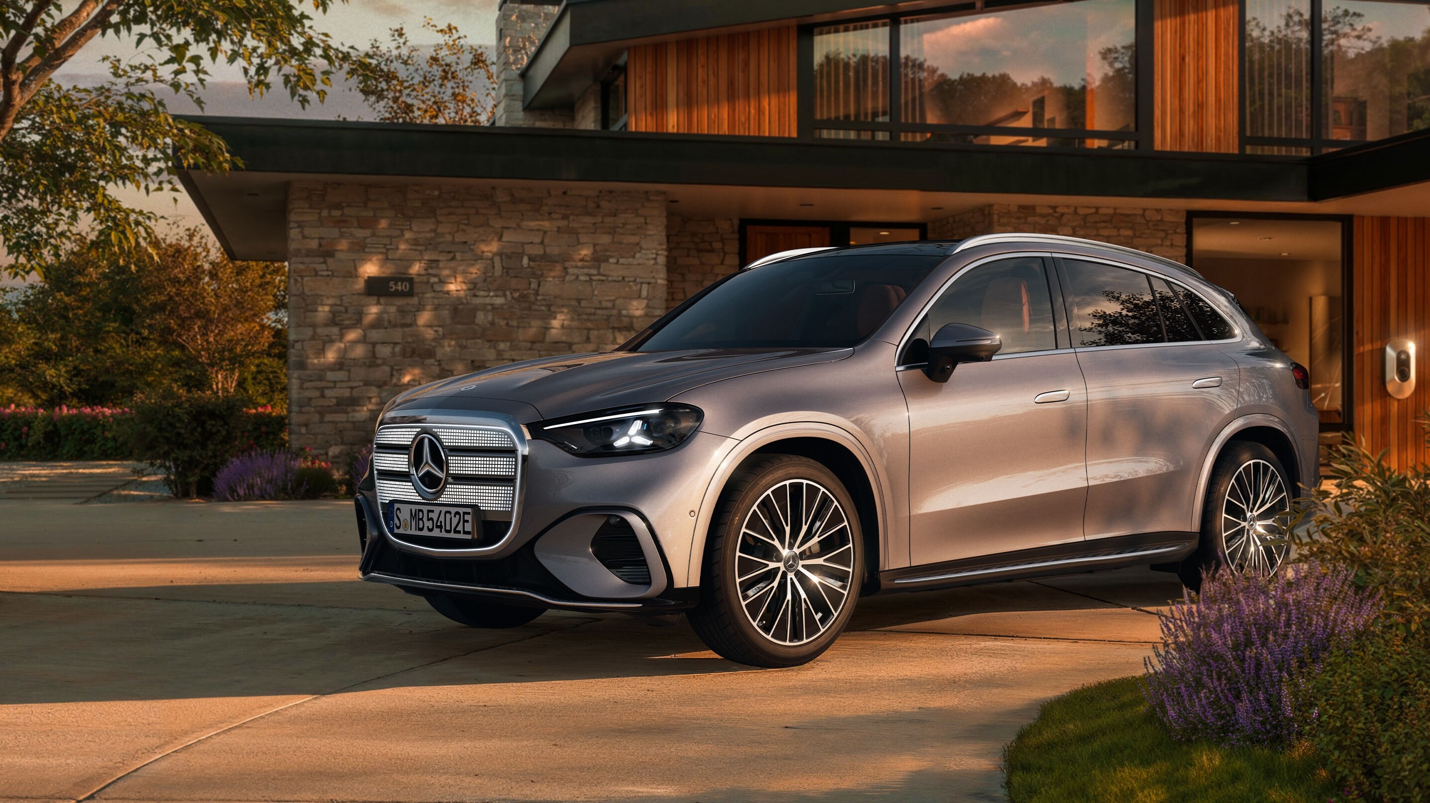 De nieuwe elektrische GLC.