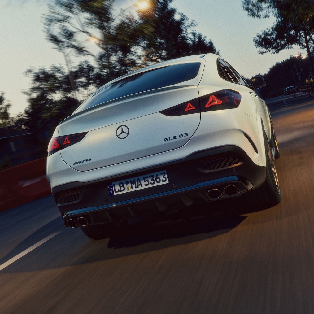 Les jantes forgées AMG 22" à branches en Y de la Mercedes-AMG GLE Coupé.