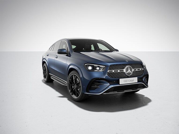 L'extérieur de la Mercedes-Benz GLE Coupé avec AMG Line.