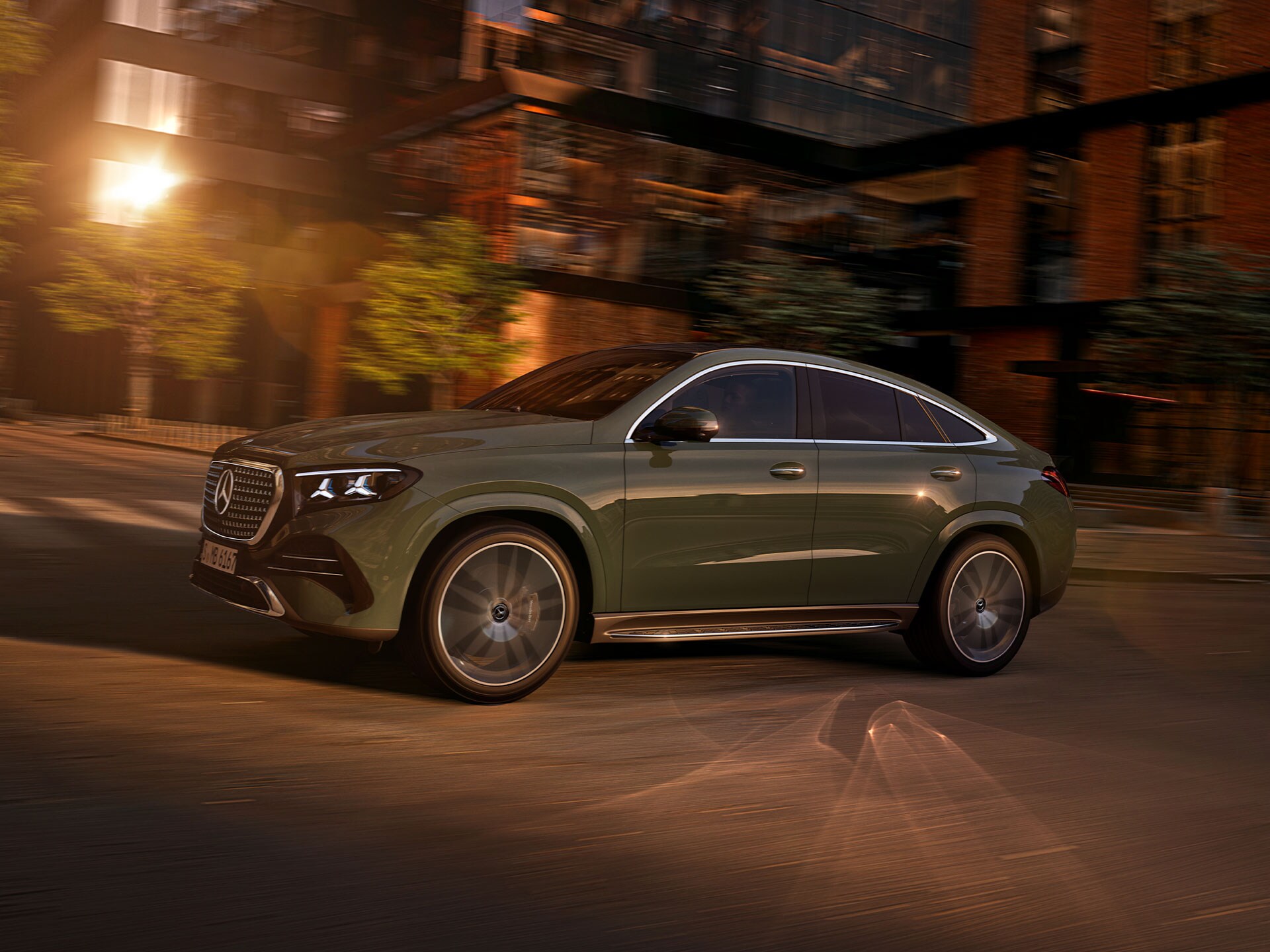 Le nouveau GLE Coupé de Mercedes-Benz.