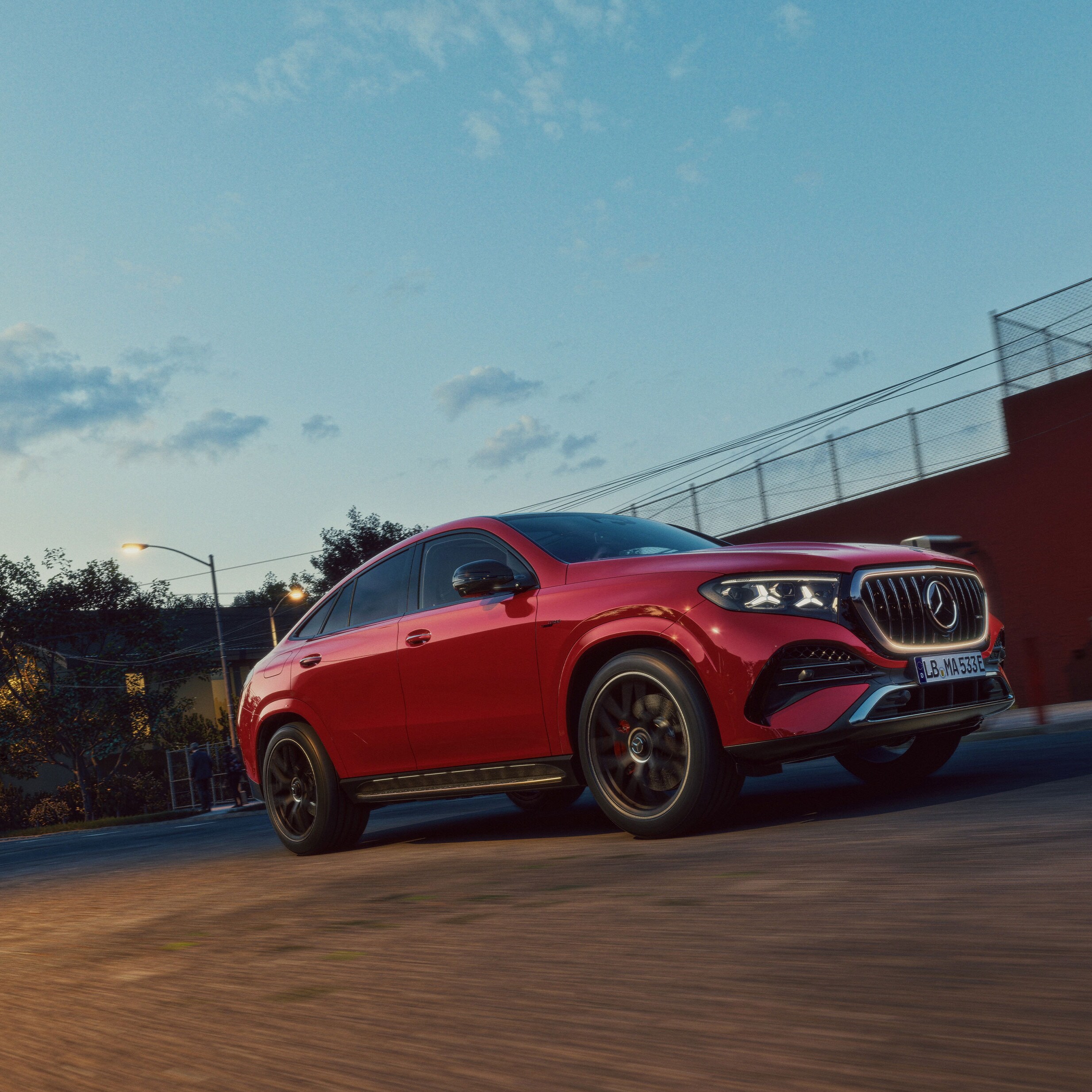 L'extérieur de la nouvelle Mercedes-AMG GLE Coupé.