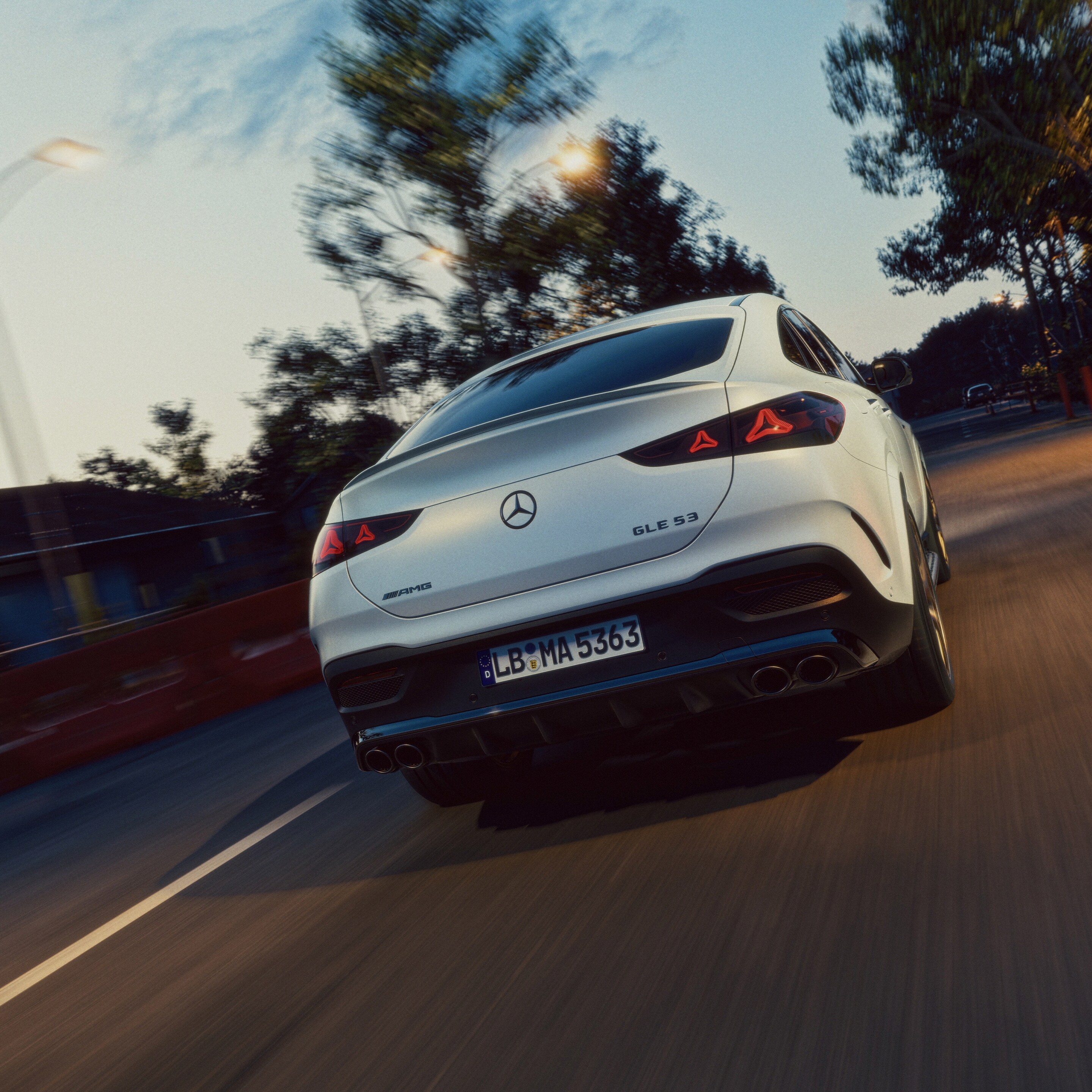 Het exterieur van de nieuwe Mercedes-AMG GLE Coupé.