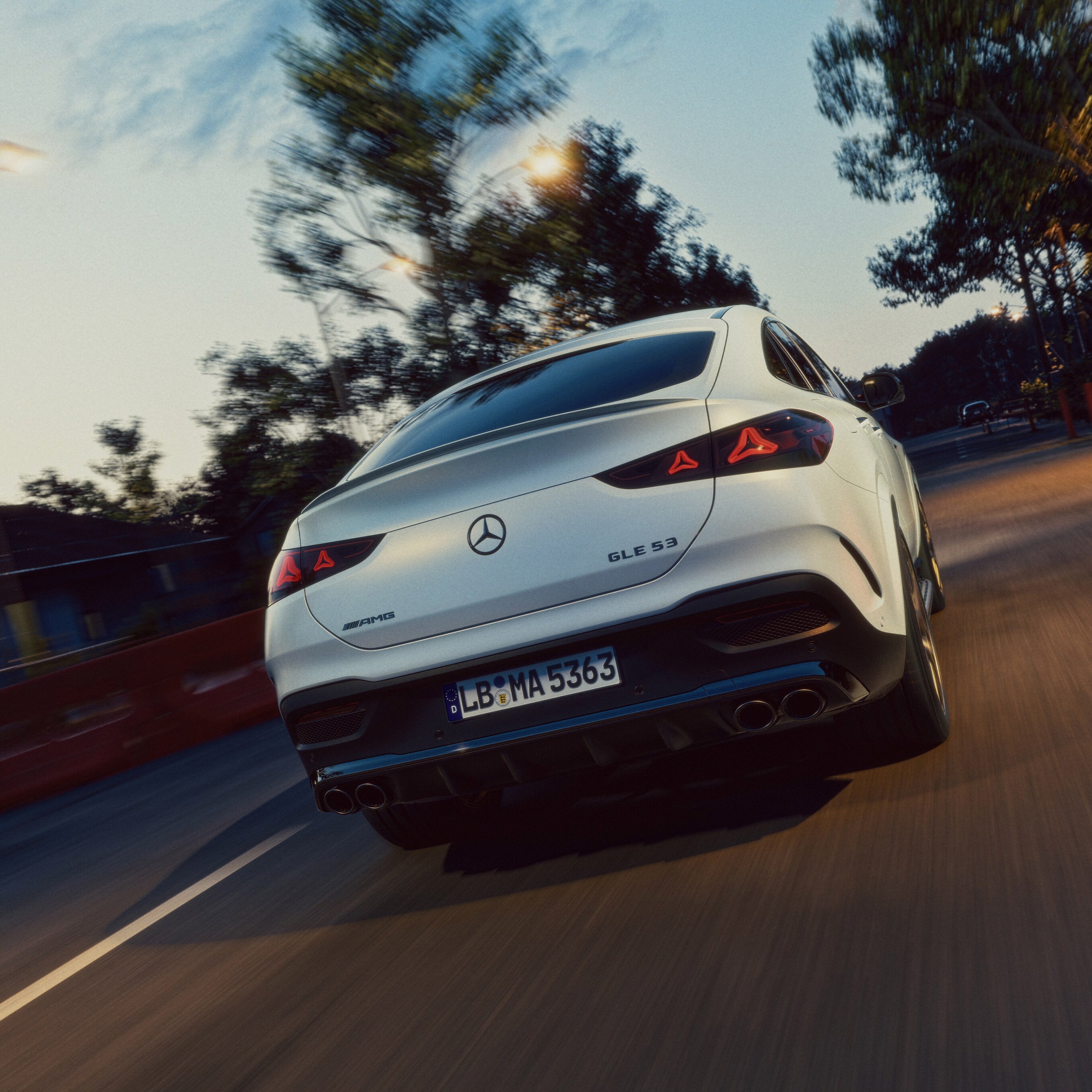 L'extérieur de la nouvelle Mercedes-AMG GLE Coupé.