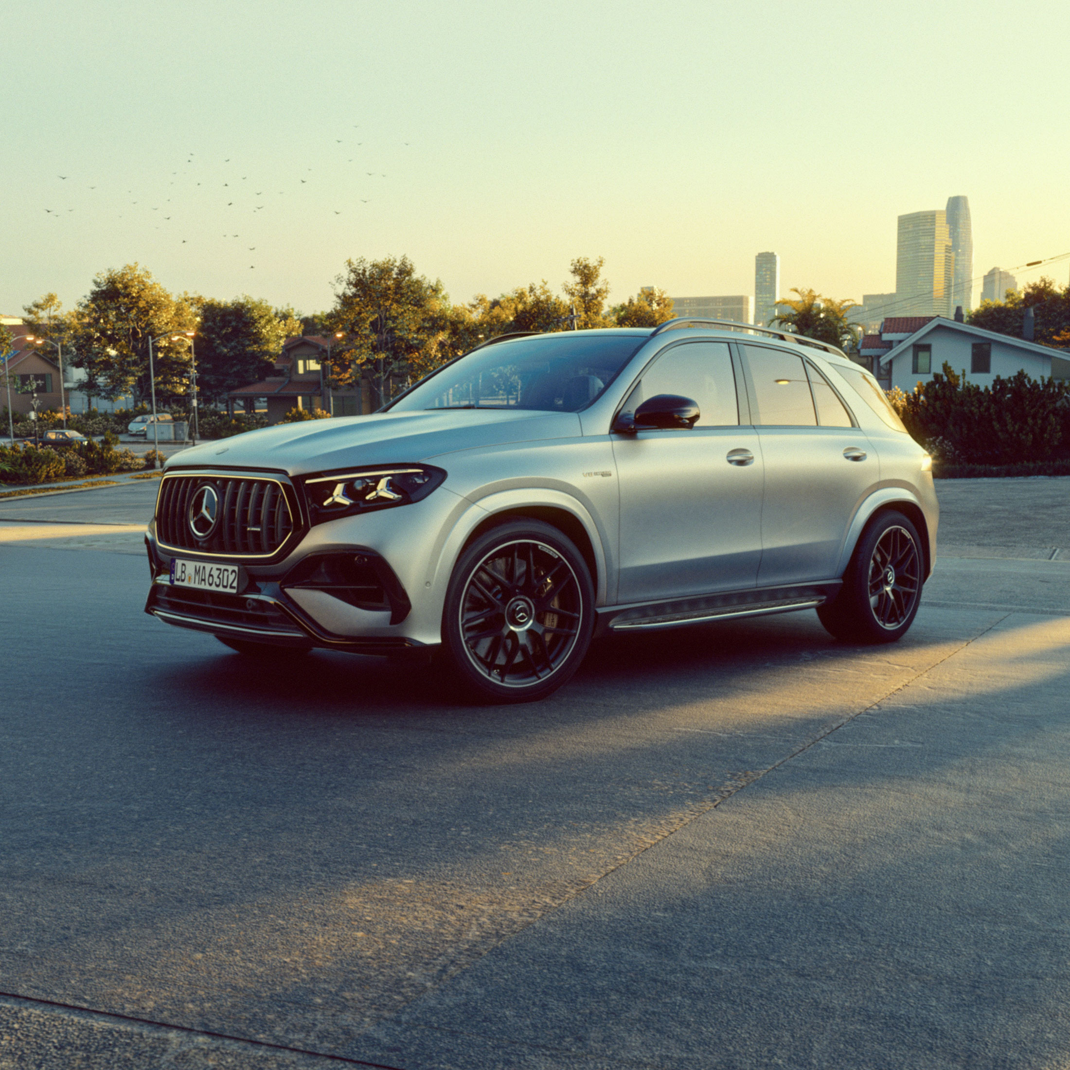 Le nouveau Mercedes-AMG GLE 63 S 4MATIC+ SUV.