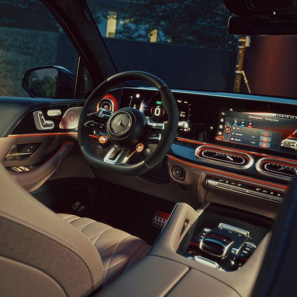 Les sièges AMG du GLE&nbsp;53 4MATIC+ de Mercedes-AMG.