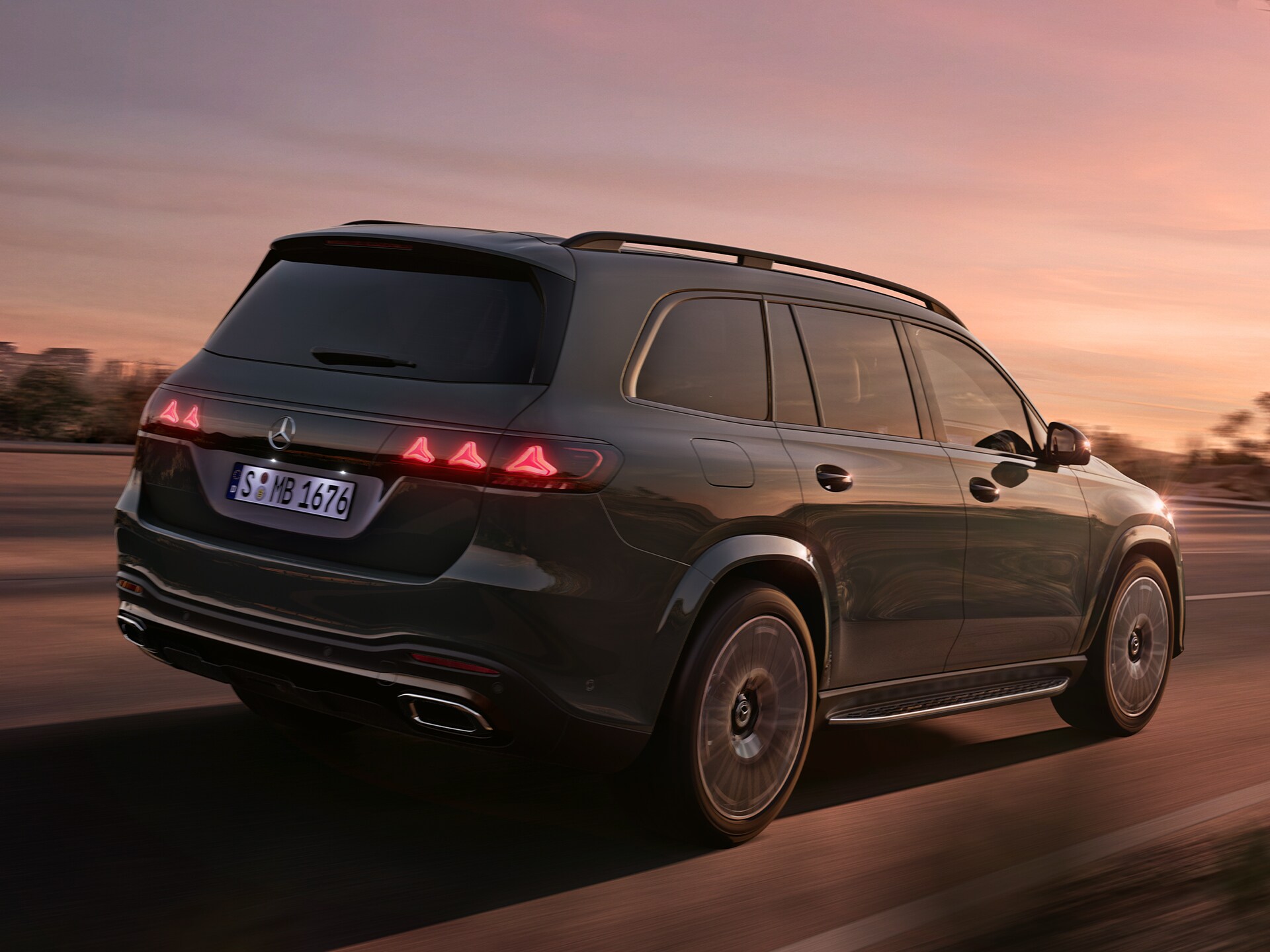 La conduite ADAS Gen6 du nouveau GLS de Mercedes-Benz.