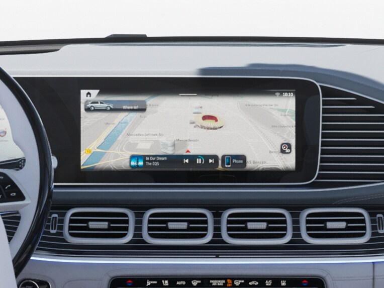 L’habitacle de la Mercedes-Maybach GLS.