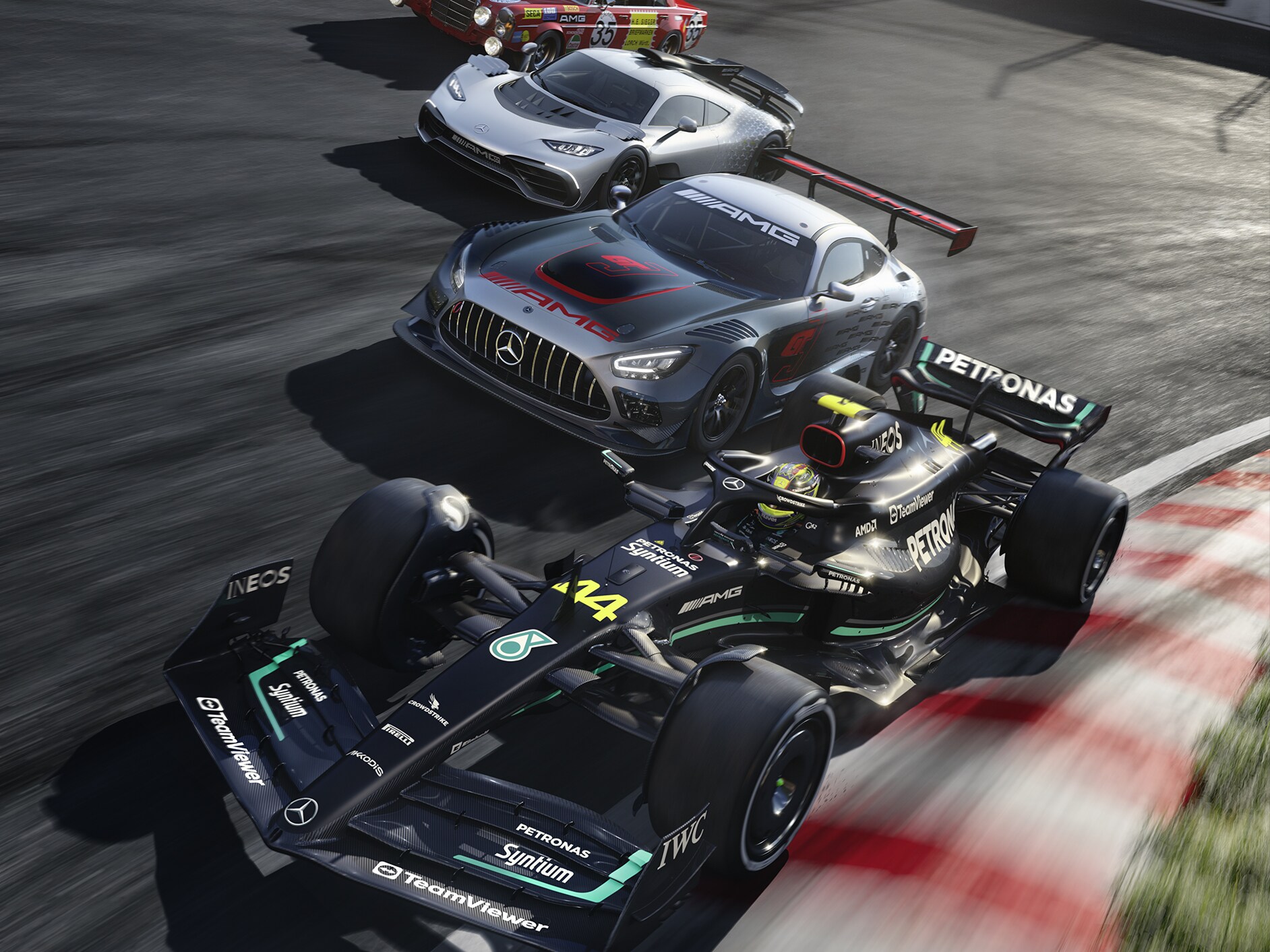 Sport automobile Mercedes-AMG.