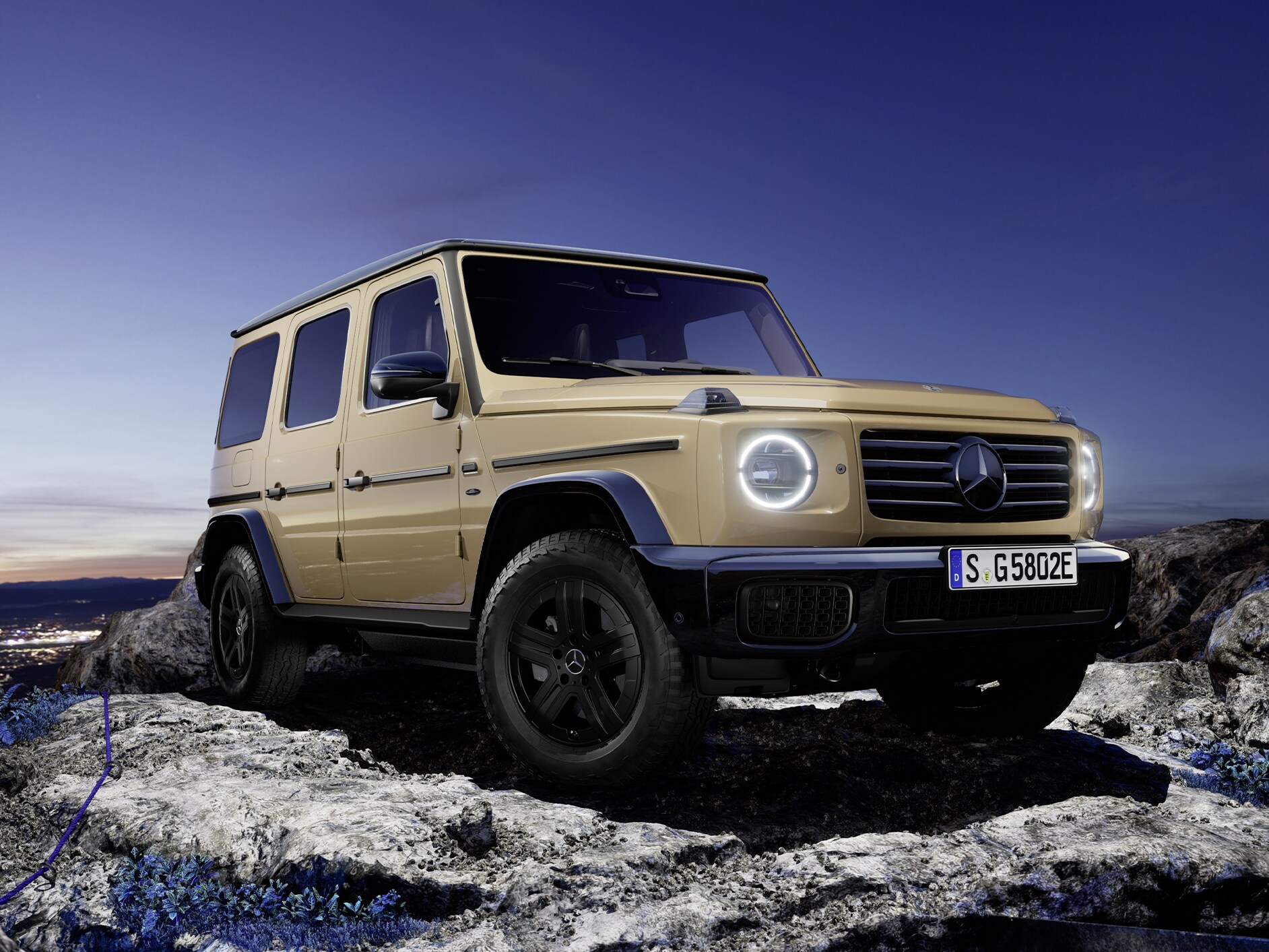 Le Mercedes-Benz G 580 avec la technologie EQ.