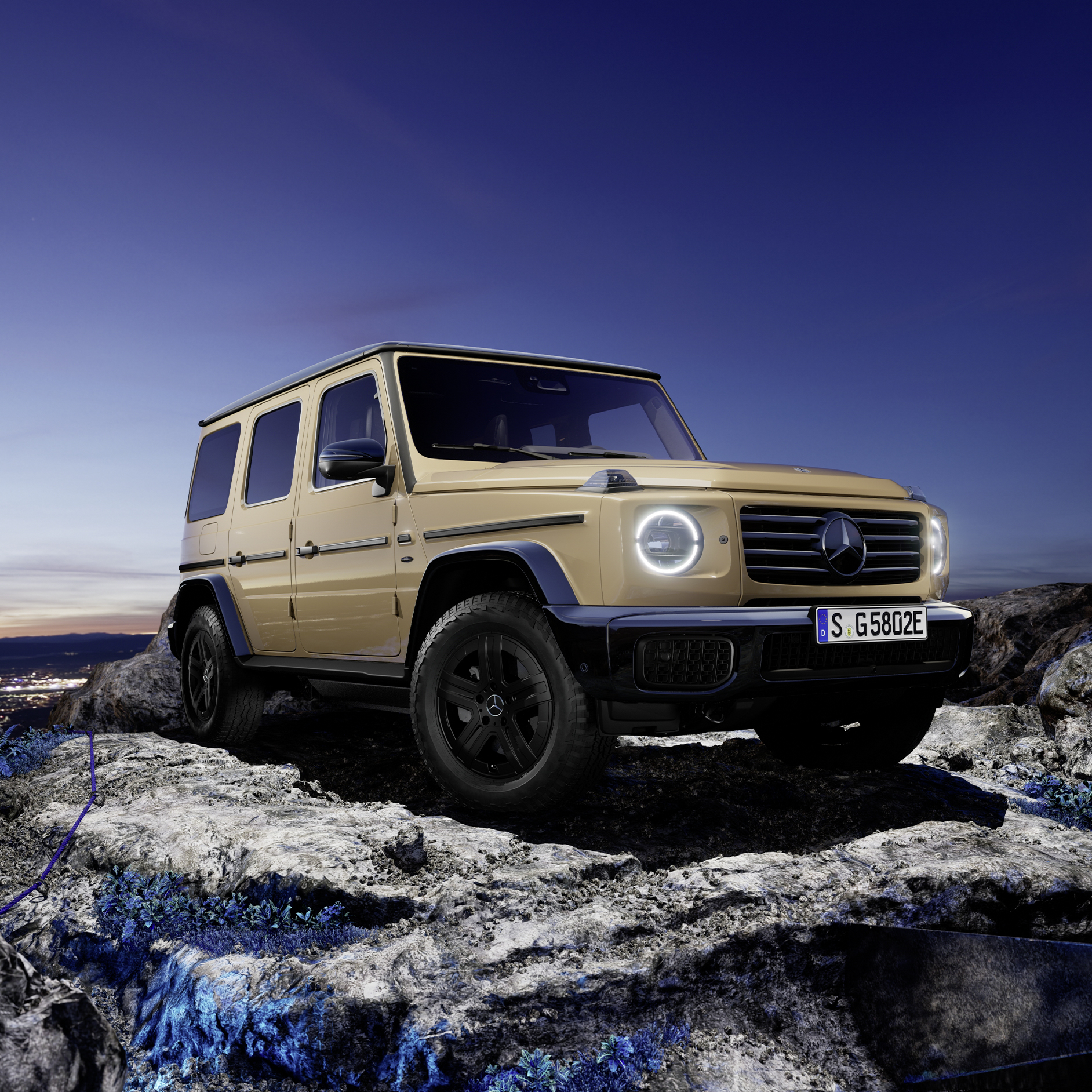 G 580 avec technologie EQ | Marque Classe G | Mercedes-Benz Le Mercedes-Benz G 580 avec la technologie EQ.