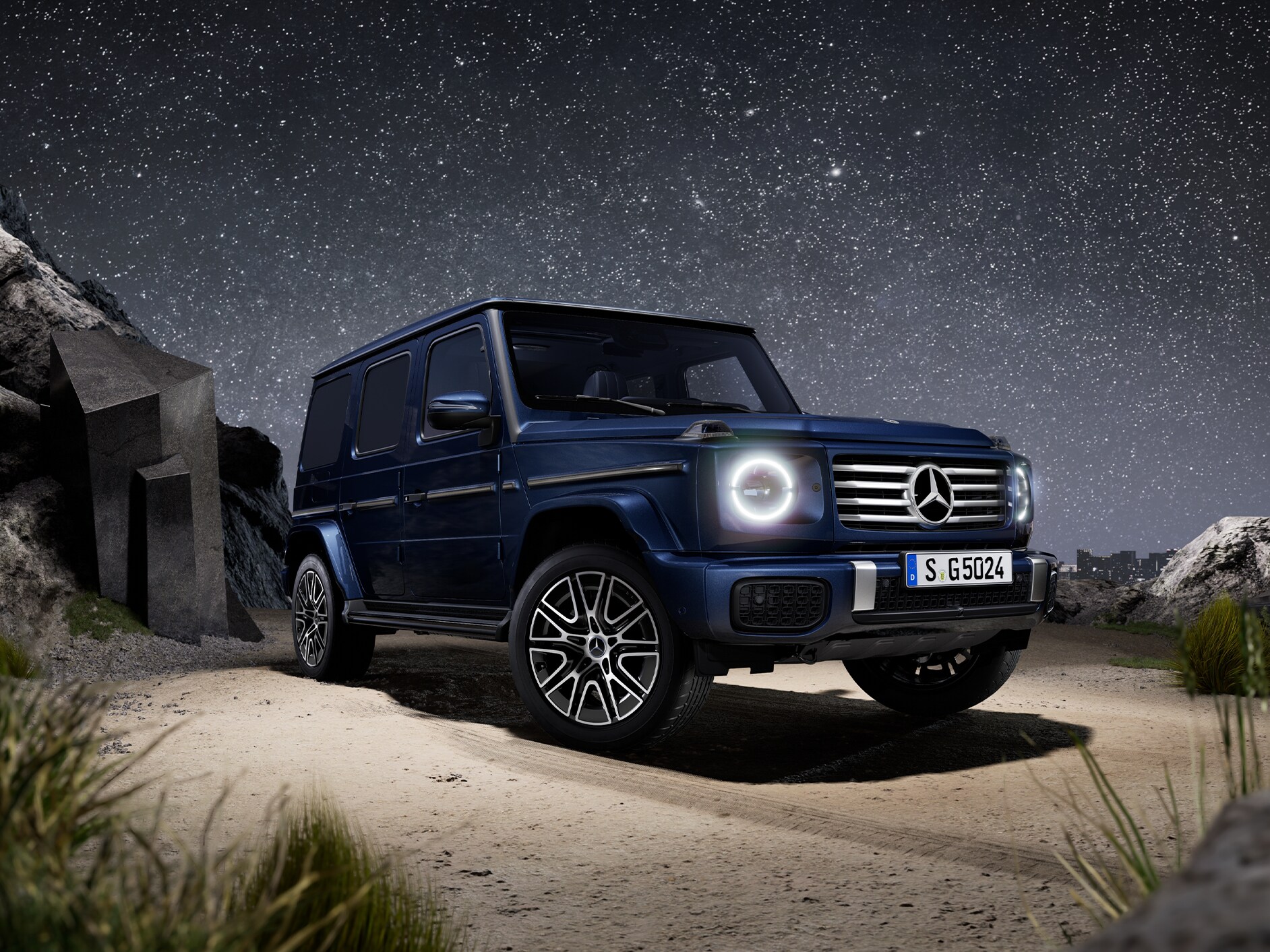 De iconische Mercedes-Benz G-Klasse.