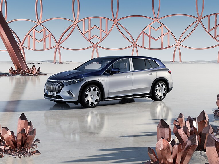 CO2-neutrale productie Mercedes-Maybach EQS SUV.