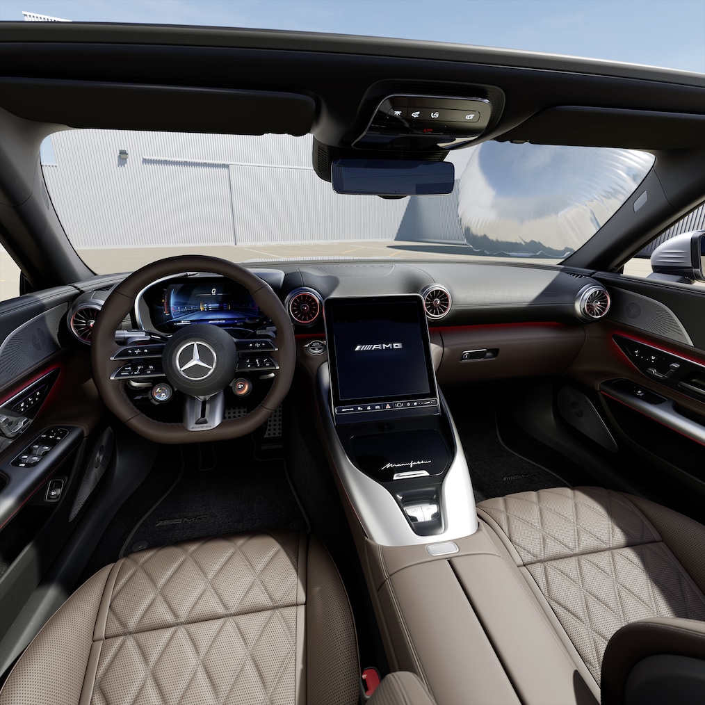 Opties van MANUFAKTUR voor de SL Roadster van Mercedes-AMG.