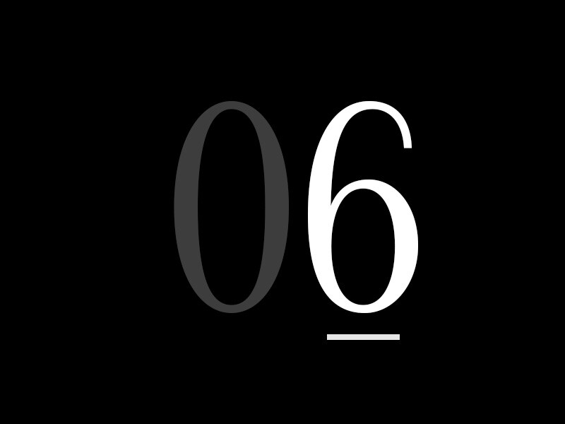 Un grand chiffre « 06 »