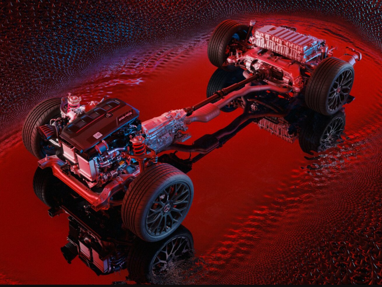 Mercedes-AMG platformarchitectuur elektrische modellen