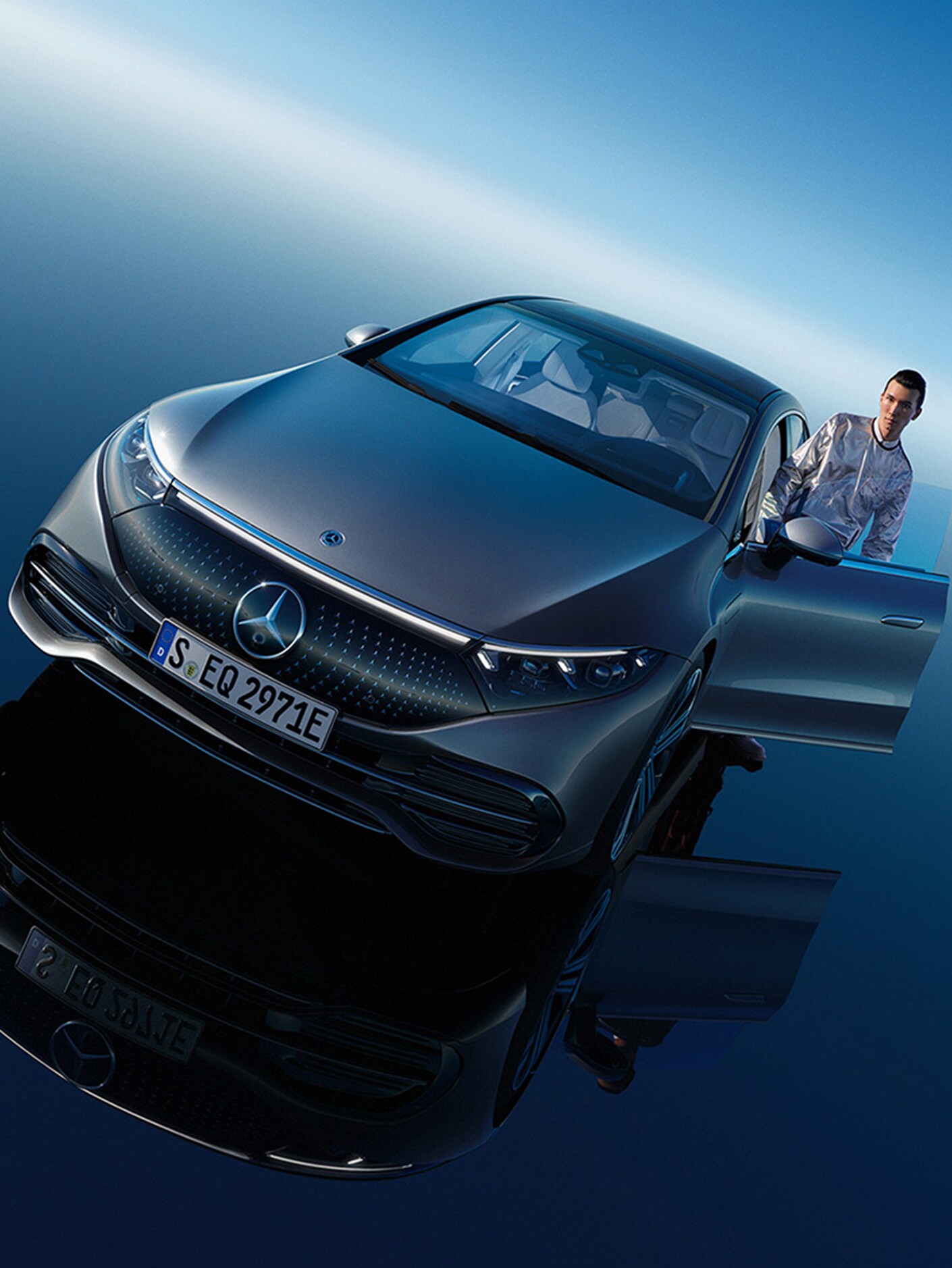 La Mercedes-Benz EQS