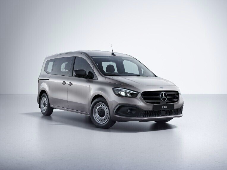 Mercedes-Benz Citan Gesloten Bestelwagen met de uitrustingslijn Mixto.