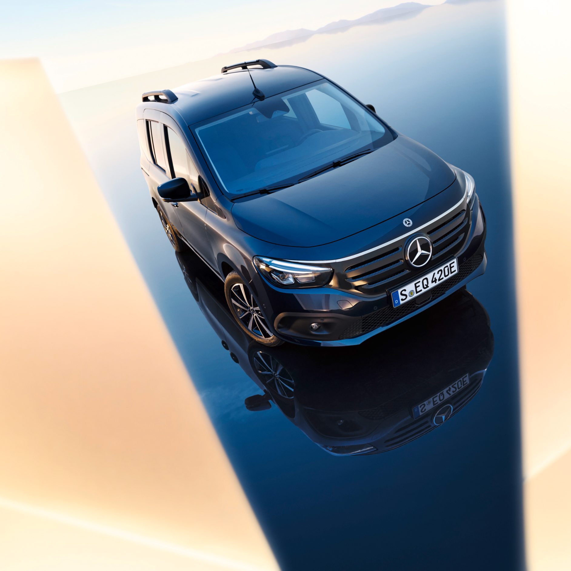 Modeloverzicht | EQT | Mercedes-Benz Exterieur van de Mercedes-Benz EQT.