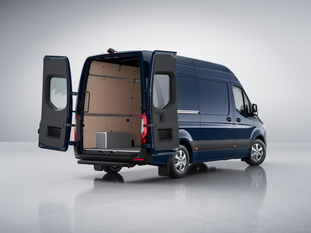 La ligne d'équipement SELECT de la Mercedes-Benz Sprinter fourgon.