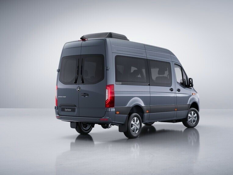 Le Mercedes-Benz Sprinter Tourer avec transmission intégrale 4x4 avec Torque-on-Demand.