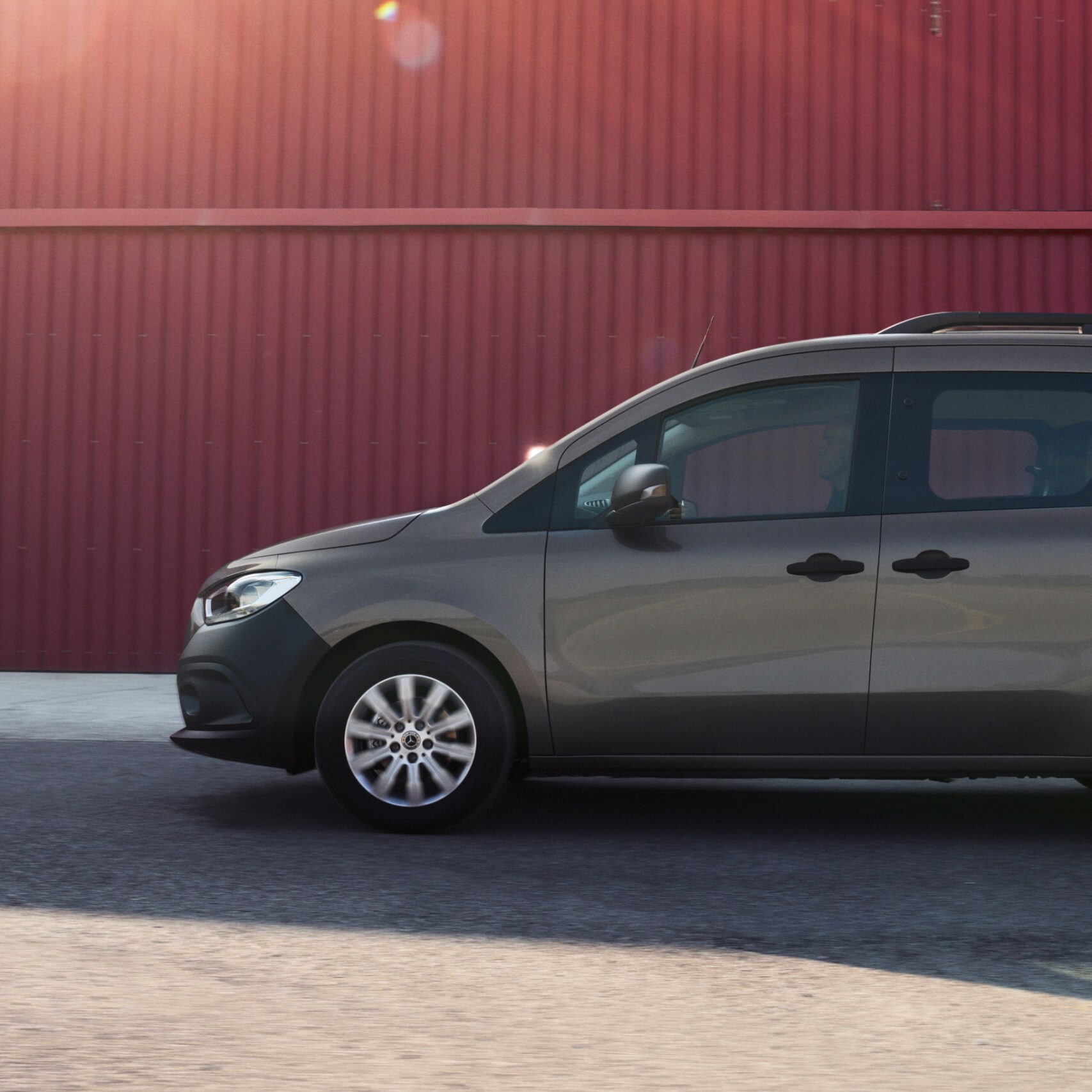 L'extérieur du Mercedes-Benz Citan Tourer.