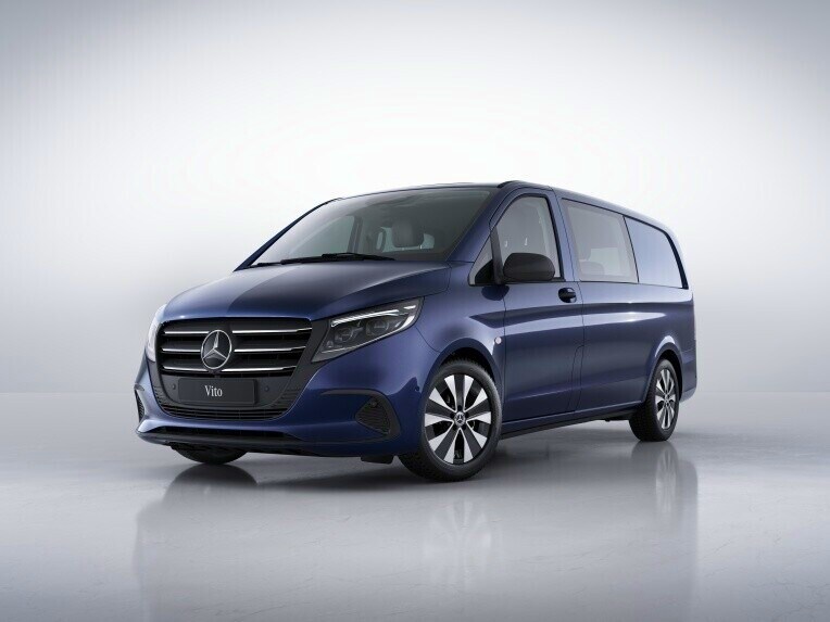 Het comfortonderstel van de Mercedes-Benz Vito.