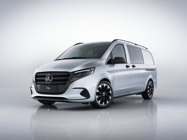 Het sportonderstel van de Mercedes-Benz Vito.