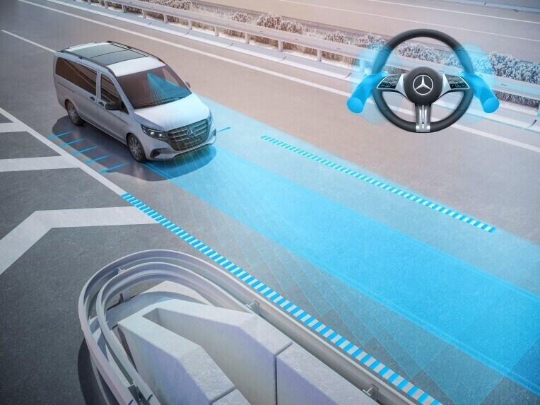 Beleef de intelligente ondersteuning in combinatie met moderne, interactieve assistentiesystemen.