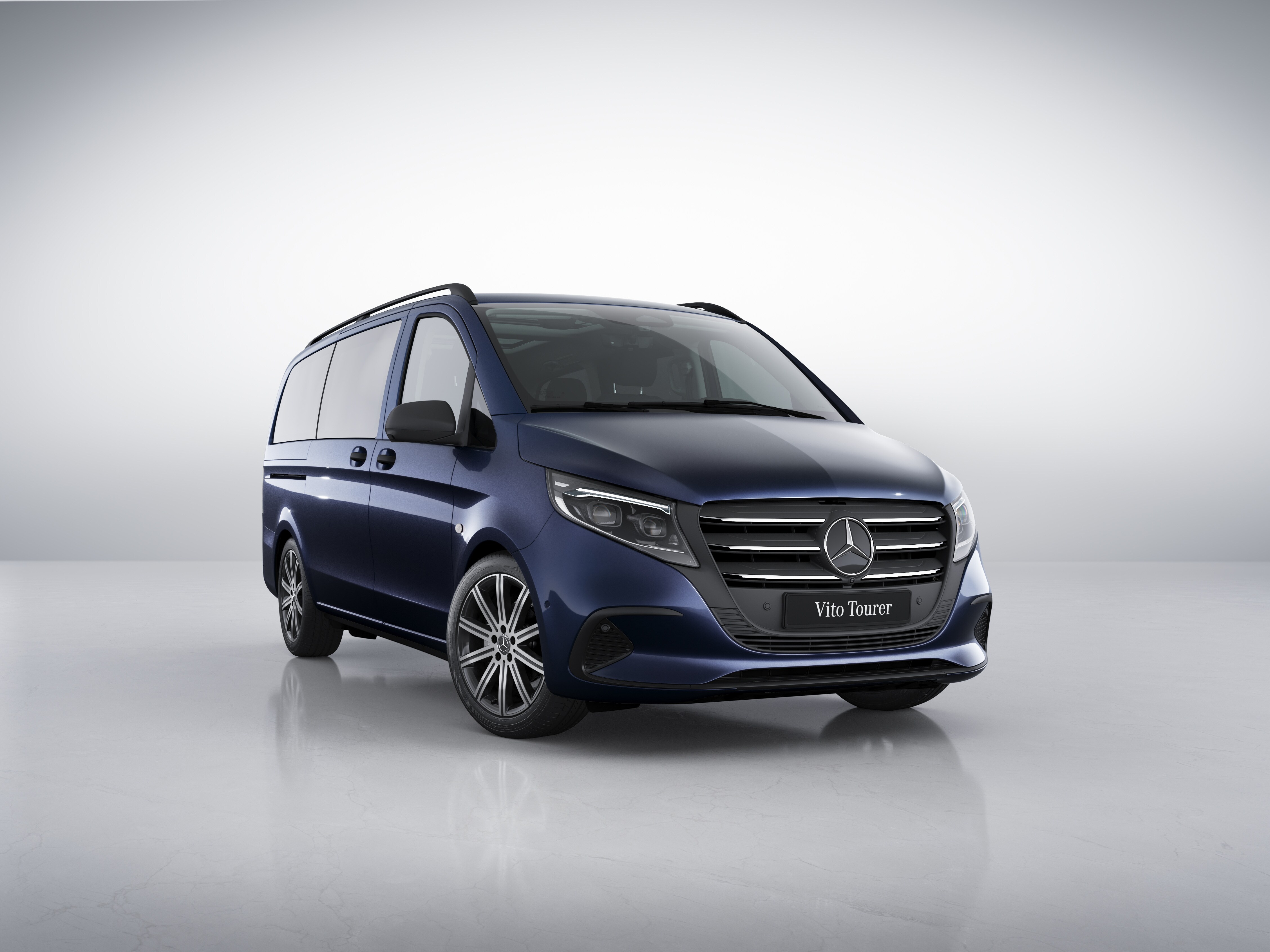 Het sportonderstel van de Mercedes-Benz Vito.