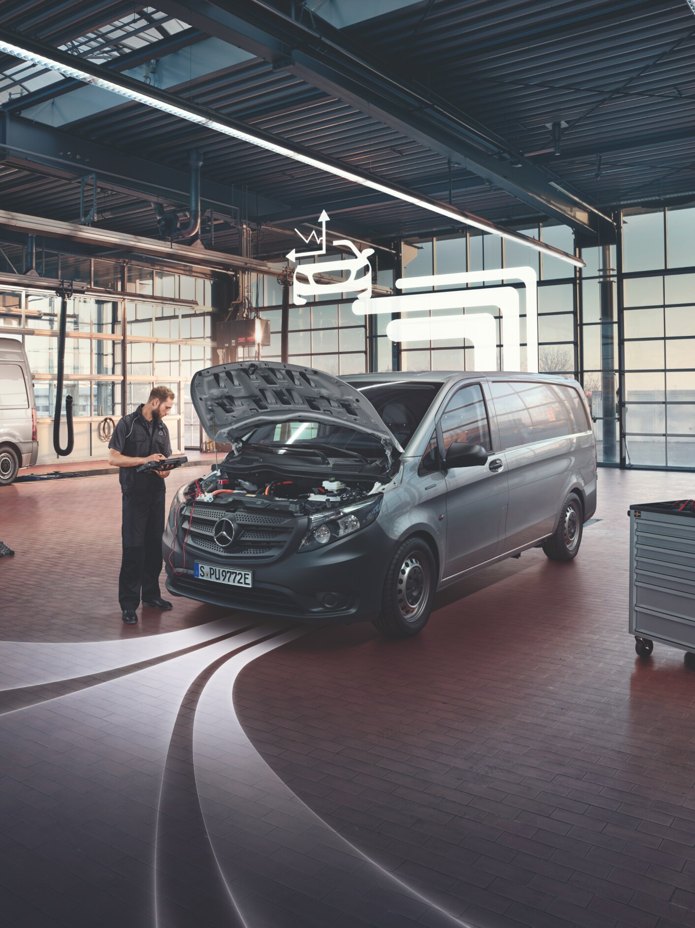 L'offre digitale Télédiagnostic de Mercedes-Benz.