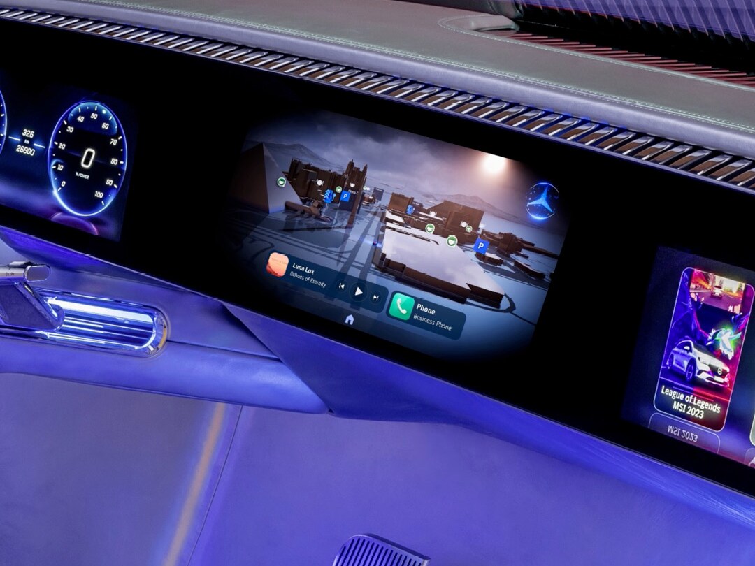 MBUX spraakassistent met een AI-gestuurde 