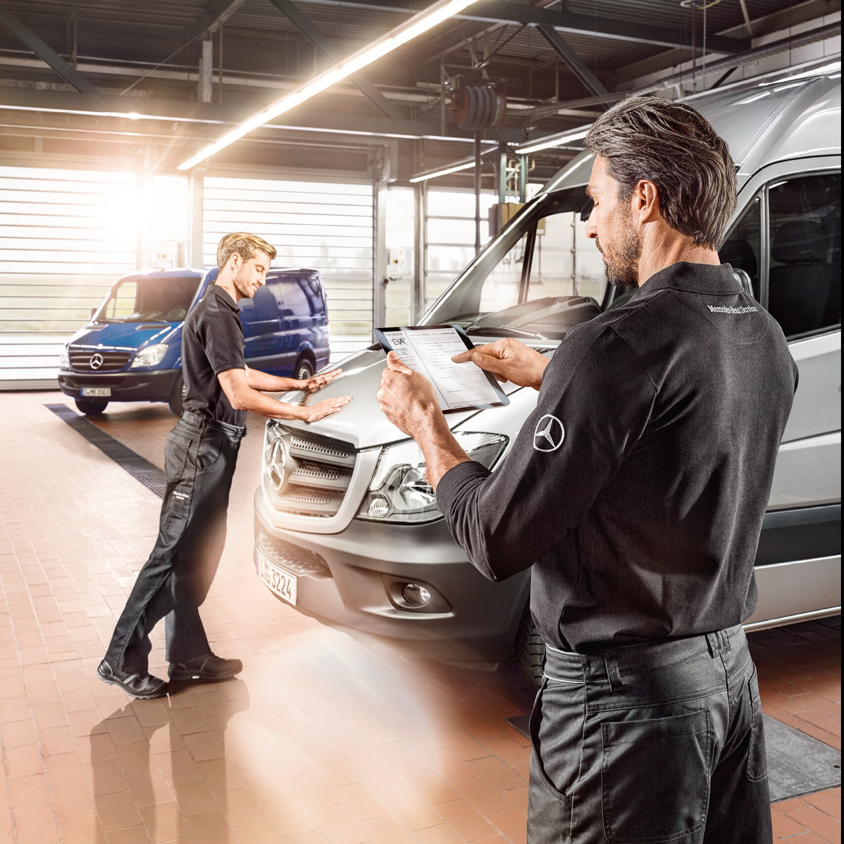 Mercedes-Benz Service pour votre véhicule utilitaire léger.